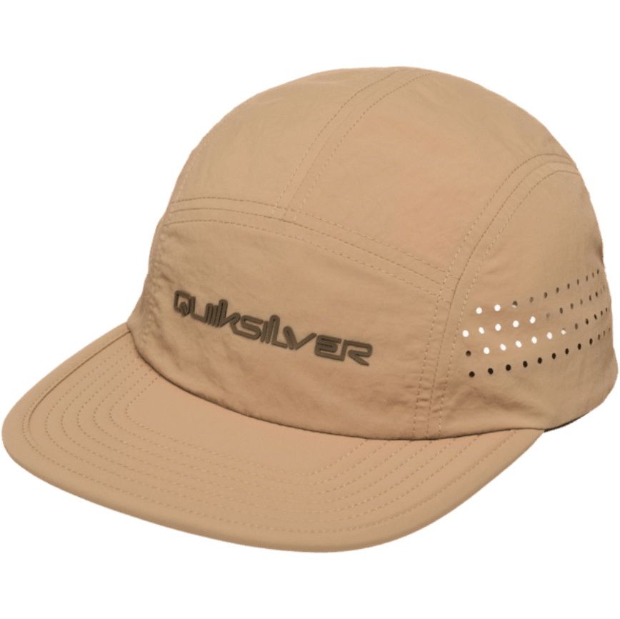 2026 Quiksilver Mens Stacker Tech Nylon Cap EQYHA03460 - Khaki